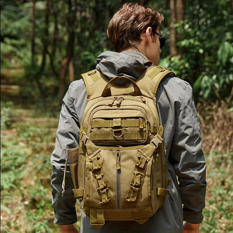 Ship from US Large capacity outdoor travel bag mens professional sports hiking backpack 250304FBB