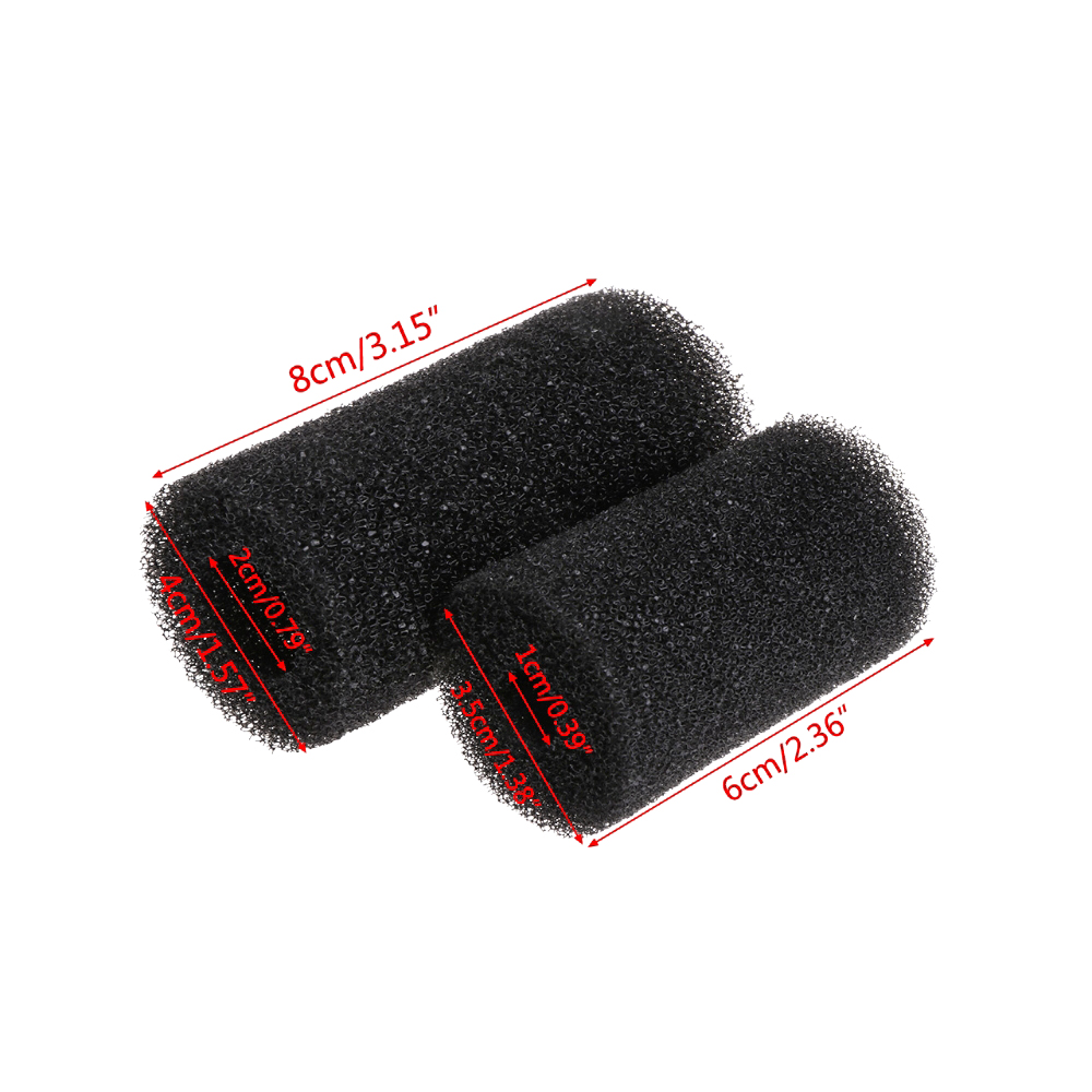 5 Pcs/set Aquarium Biochemical Filter Sponge Fish Tank Inlet Water Pre-Filter Sponge Cartridge Replacement Filter Protector