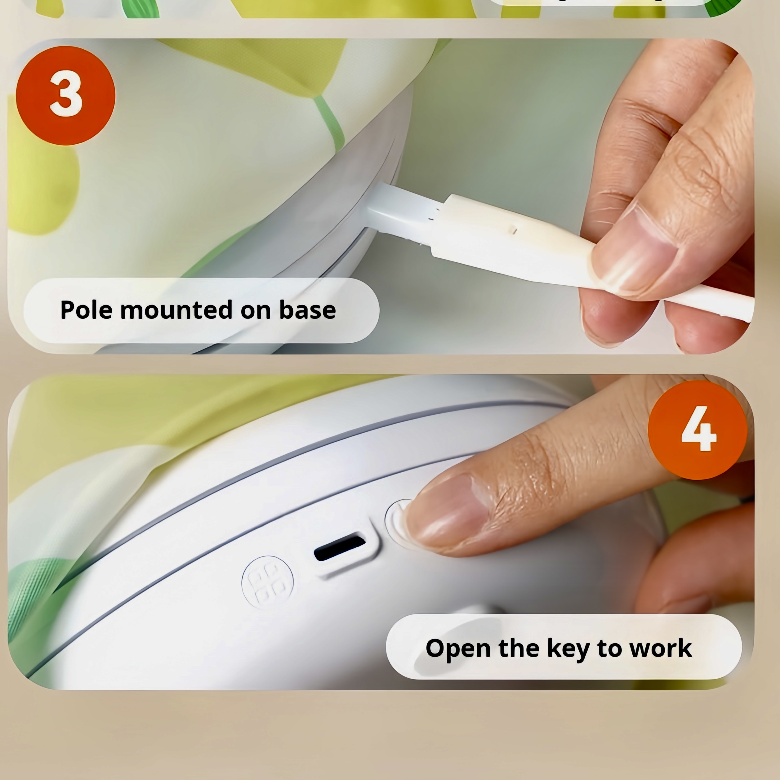 2025 Interactive Cat Toys Rechargeable,Moving Concealed Feathers,Rotating toys,Touch Activated Cat Kitten Toy Cat Exercise Toys