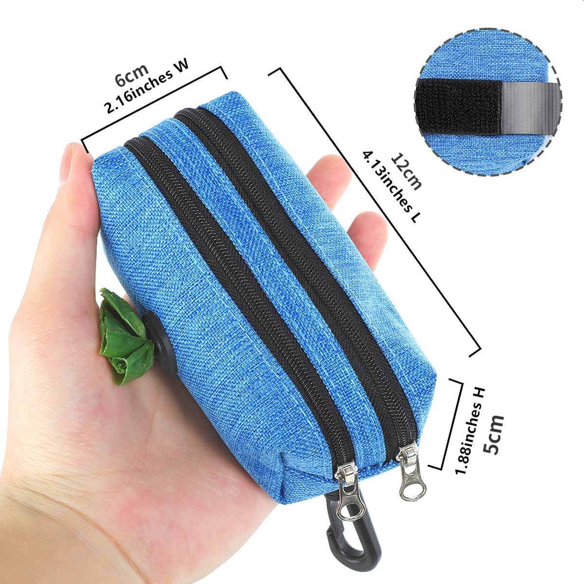 New Pet Dog Poop Bag Dispenser Storage Bag Dog Products Pet Waste Bags Carrier Dog Walking Accessories Dog Cleaning Supplies