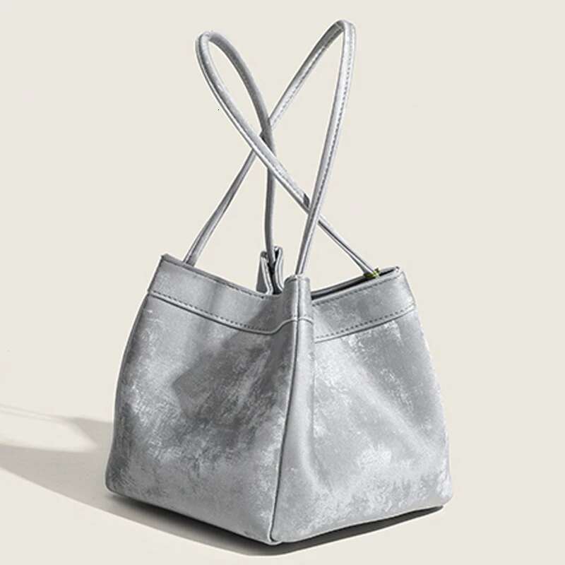 Custom Name Initials Bucket Tote Bags For Women Designer Handbags Purses 2024 New In Fashion Underarm Shoulder Crossbody