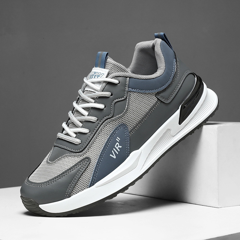 2025 Summer Designer s New Fashionable Multi Functional Leisure Breathable Mesh Running Thick Soled Height Increasing Sports Shoes
