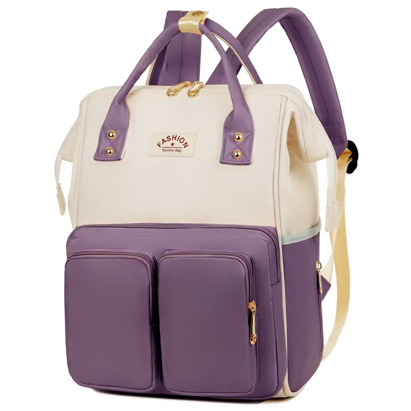 Multifunctional Large-capacity Mommy Bags for Outings Travel Backpack Waterproof Portable Mother and Baby Bag Womens Backpack 250304