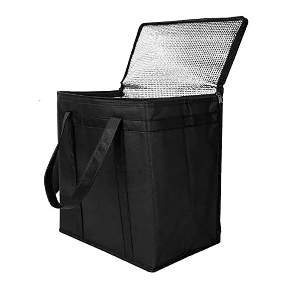 Ship from US Thermal Backpack Waterproof Thickened Cooler Bag Foldable Large Insulated Outdoor Picnic Refrigerator 250304FBB