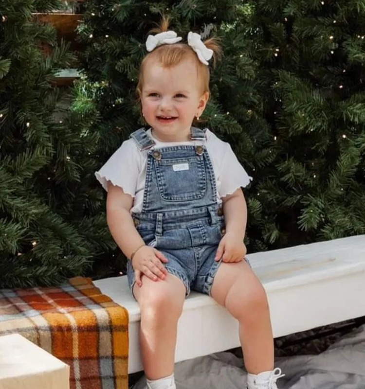 Baby Boy Girl Overalls INS Toddler Denim Jumpsuit Clothes Unisex Infant Summer All-match Casual Pants 1 2 3 Y Kid Daily Set 250304