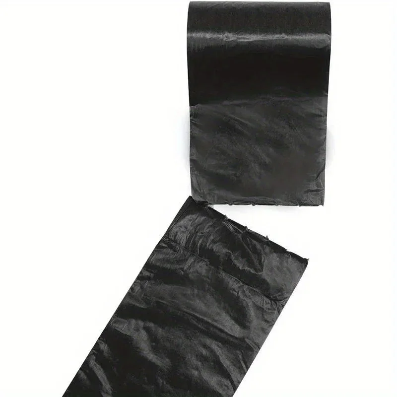 Polyethylene Dog Poop Bags, 6 Rolls / 90 Count – Odor Sealing Pet Waste Receptacles, Doggy Litter Disposal Bags, Square Shape