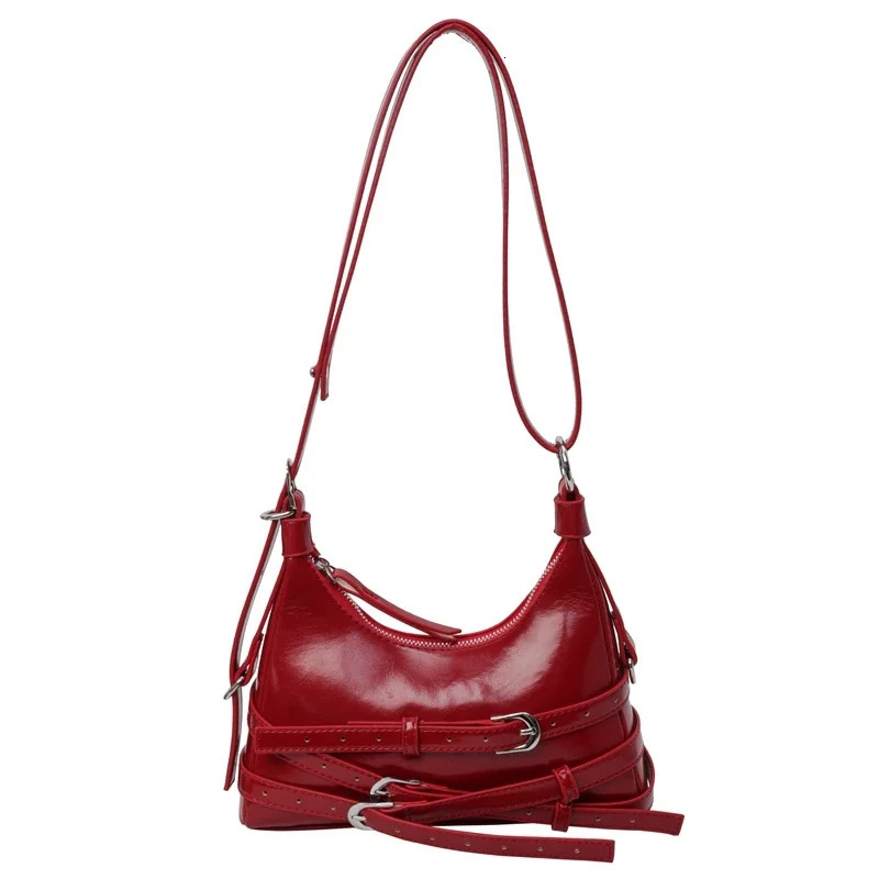 Fashion Sewing Thread Shoulder Bags Solid Soft Bags for Women Interior Compartment Zipper Pu Womens Handbags 250228