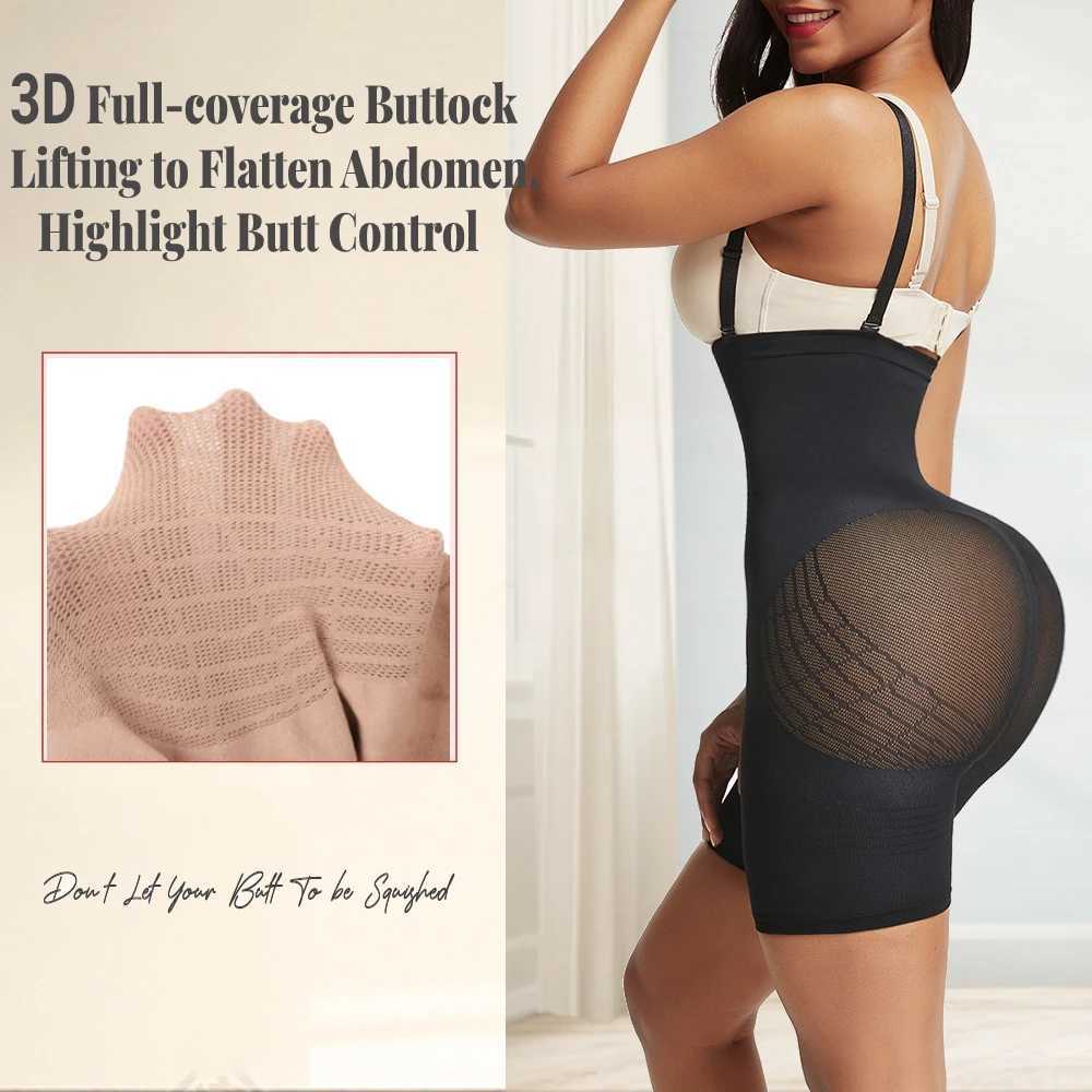 Waist Trainer Body Shaper Colombianas Streching Women Seamless Bodysuit Butt Lifter Shapewear Slimming Sheath Flat Belly CorsetXJ250304