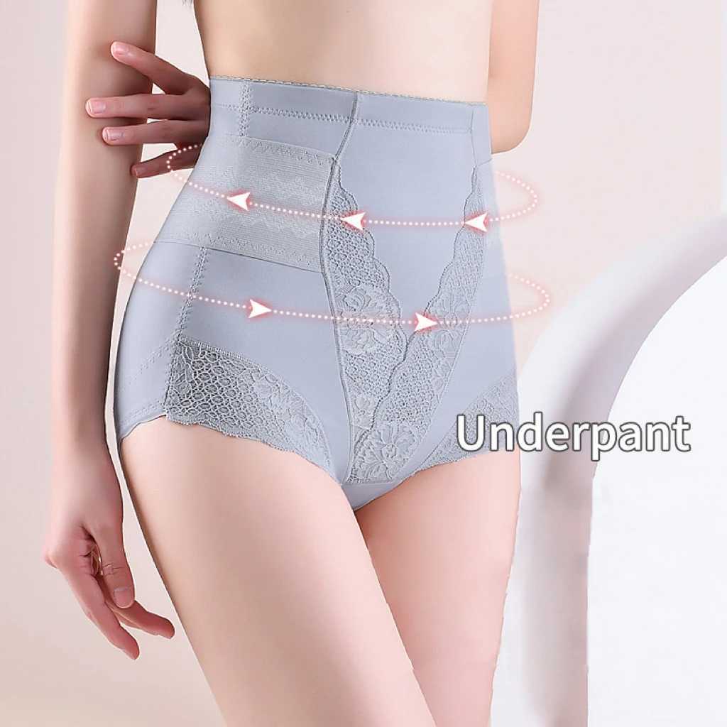 1pcs Women No Trace Mid Waist Shaping Panties Body Shaper Slimming Underwear Butt Lifter Control Panties Potent ShapewearXJ250304