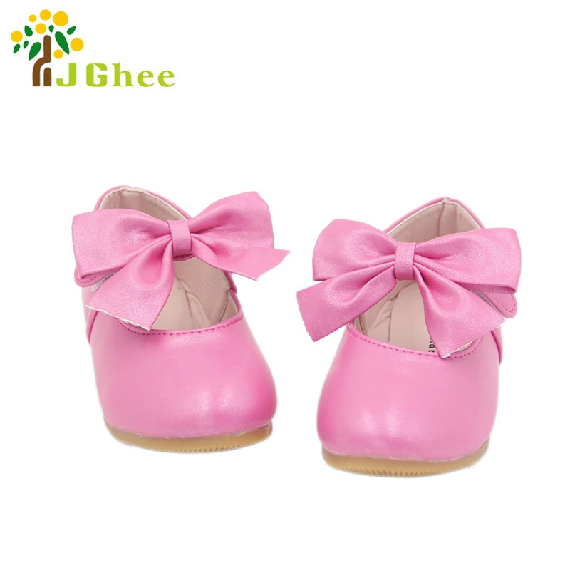 Spring Summer Autumn Children Shoes Girls Princess Fashion Kids Single Bowknot Casual Sneakers Flats 250303
