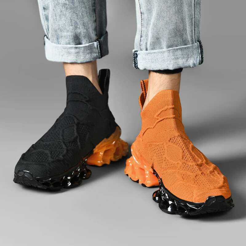 Sneakers Male casual Mens tennis shoes Trainer Race Breathable fashion loafers running Shoes