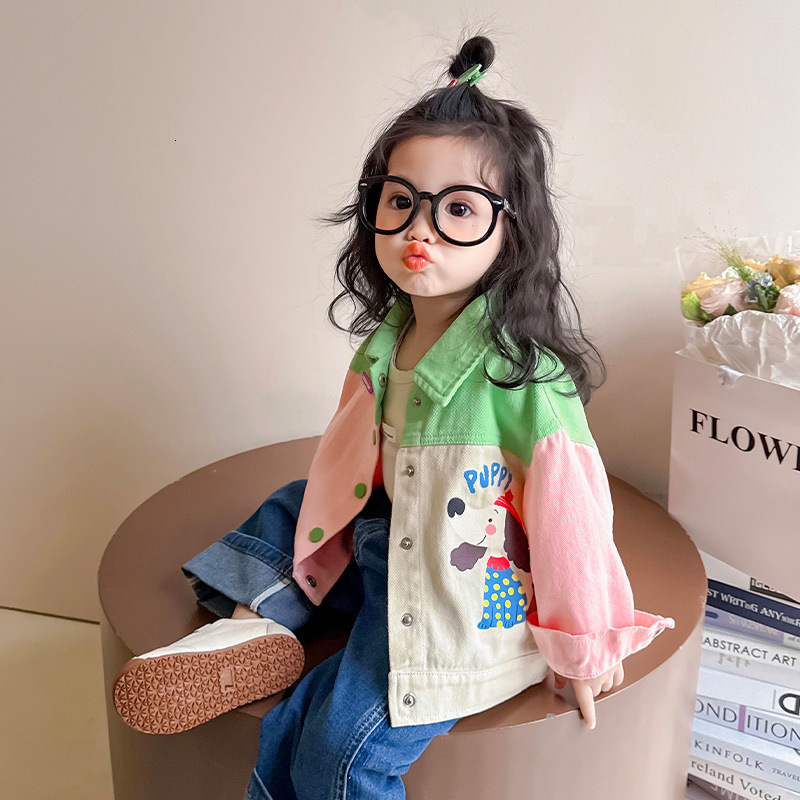 Ddmyshoesvip Girls And Autumn New Collection Children S Casual Western Fashion Baby Girl Jacket Spring Top
