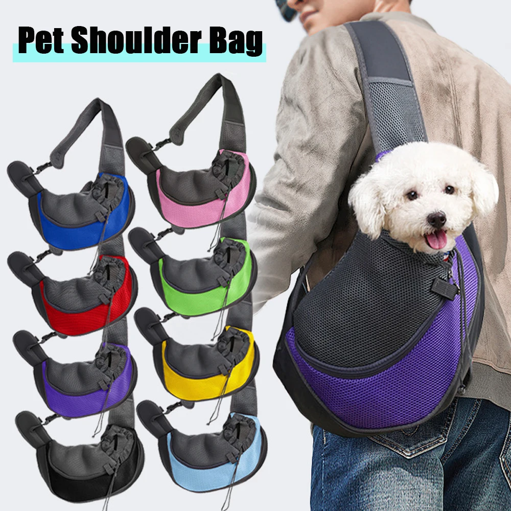 New Stylish Transport Tote Bag Crossbody Shoulder Bag Dog Pet Shoulder Bag Adjustable Cat Carrier Washable Soft and Breathable