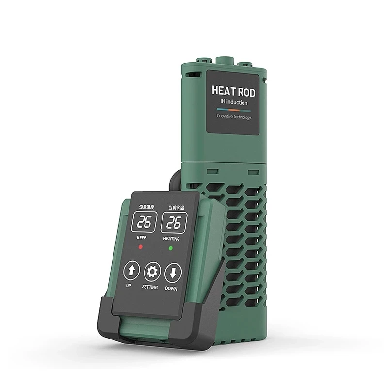 Aquarium Submersible Heater Fish Tank LCD Display Adjustable Water Heating Rod Constant Auto Temperature