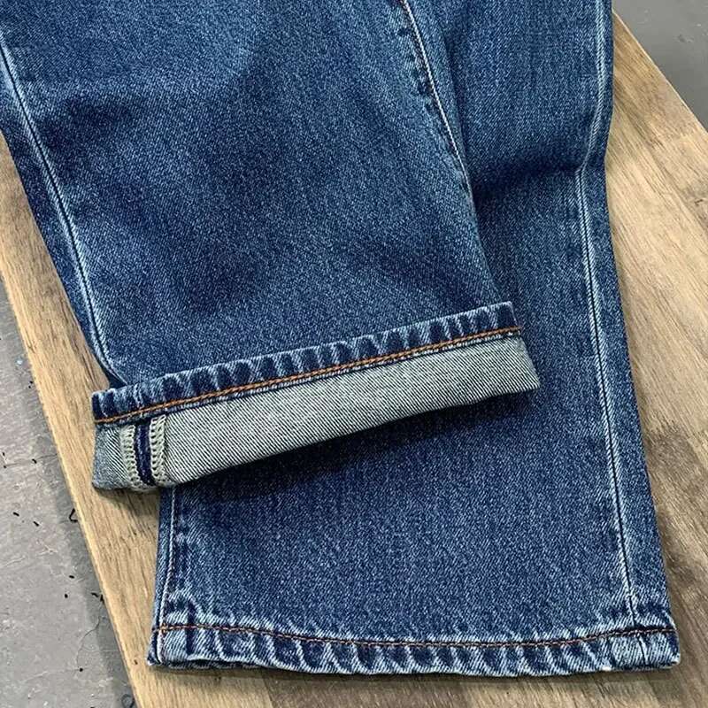 New Autumn Wide Leg High Waist Loose Denim Trousers For Women