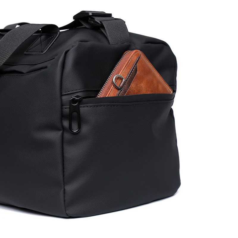 High end large capacity handbag foldable travel bag mens portable oversized fitness bag lightweight travel bag Y250304