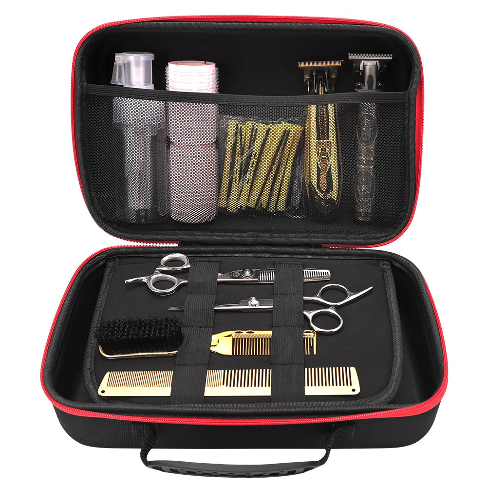 Hair salon shockproof electric scissor storage bag hair styling tool storage bag professional salon portable storage bag 250304