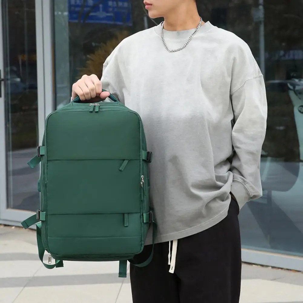 Ship from US Backpack briefcase capacity womens travel backpack with multiple pockets hiking business 250304FBB
