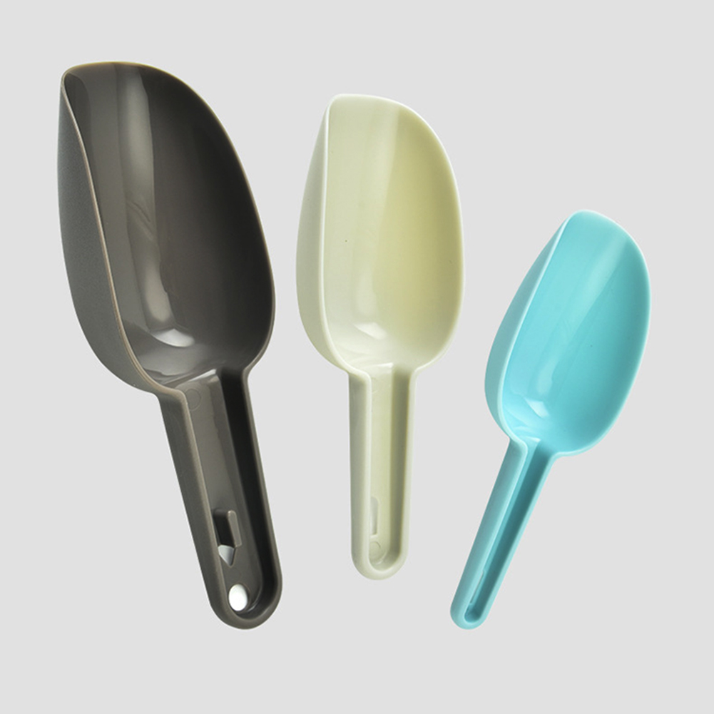 3 Pcs Mix Feed shovel Plastic Ice Shovel Water Scoop Large Medium Small Plastic Shovels Poultry Livestock Piglet Feed Shovel