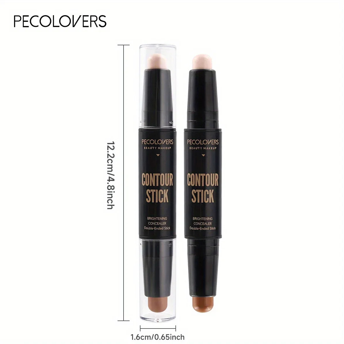 Double Head Highlight Pen Face Make Up Liquid Waterproof Contouring Foundation Contour Makeup Concealer Stick Pencil Cosmetics 250303