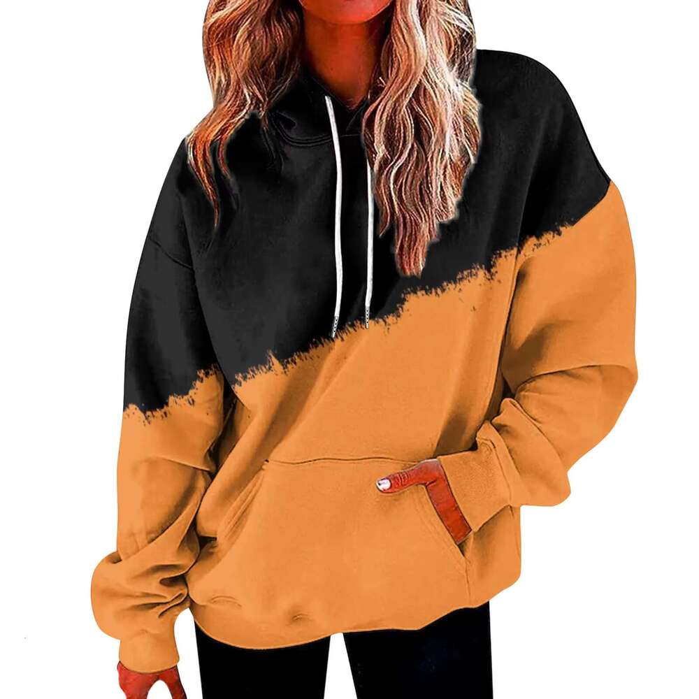 Women's With Hoodies & Sweatshirts Sleeved Long Hood Sweatshirt Pullover Ladies Hoodie