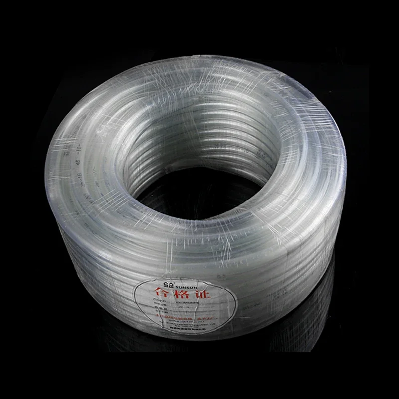 Sunsun PVC Transparent Plastic Hose ID 8mm/12mm/14mm/16mm/20mm/25mm Antifreeze Aquarium Filter Pump Tube Aquarium Accessories