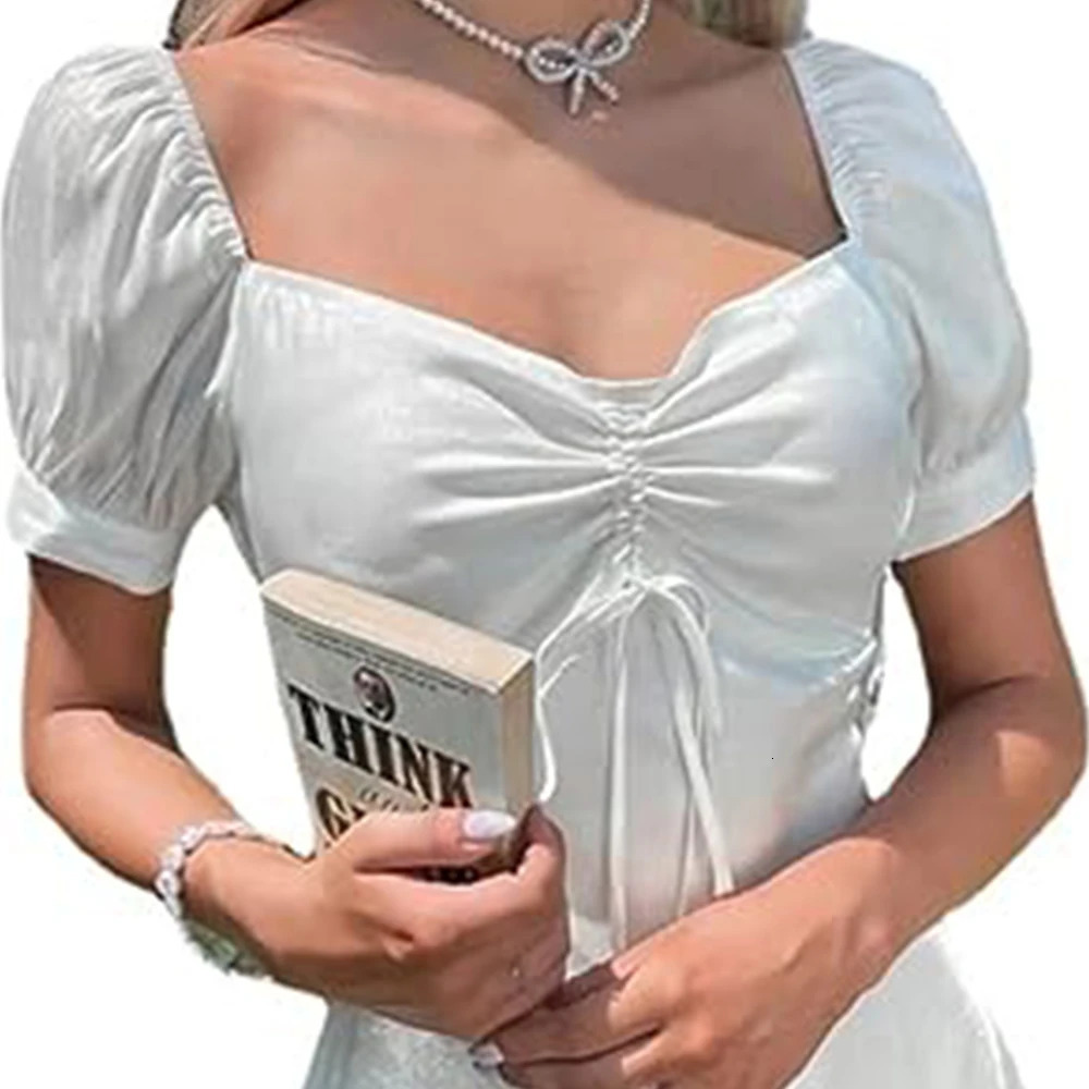 Big promotion Y2K Harajuku mini dress sweetheart necklace ruffled lace front organza summer 250227Z