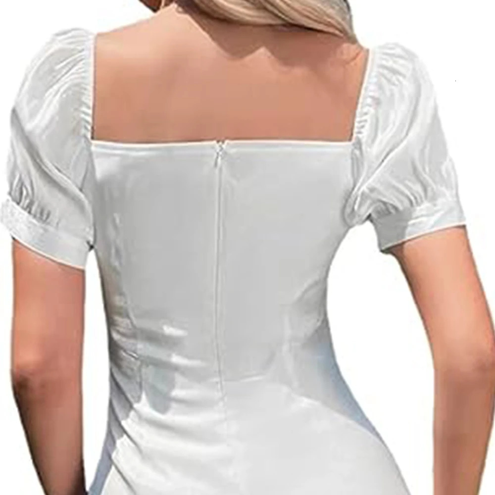 Big promotion Y2K Harajuku mini dress sweetheart necklace ruffled lace front organza summer 250227Z