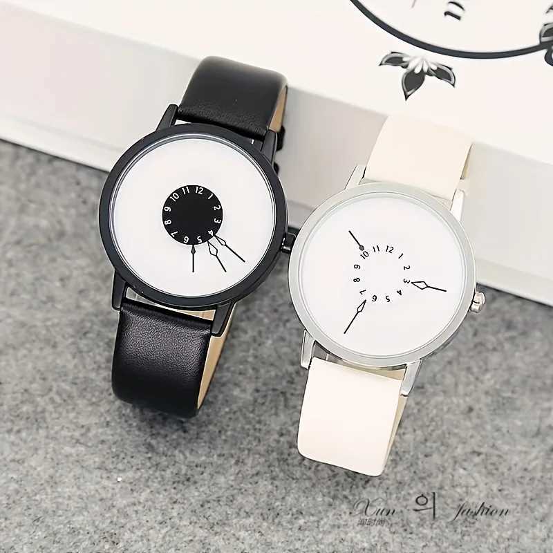 1PC Personality Concept Black Technology Men and Women Handsome Train Couple Pointl ConceptXJ250304