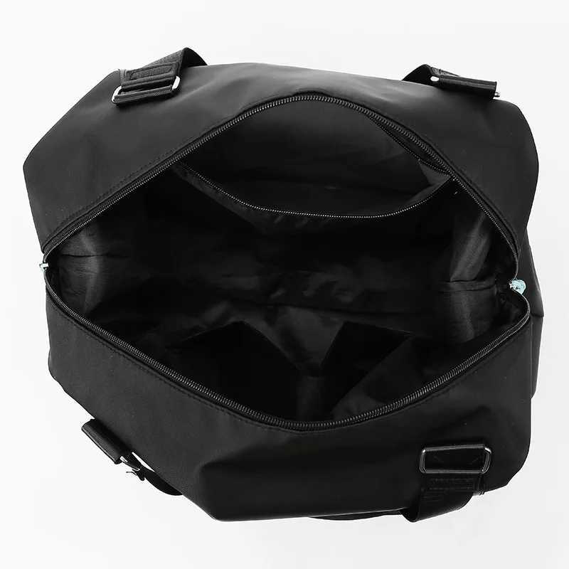 Waterproof Oxford Cloth Handbag Womens Travel Bag Multifunction Ladies Shoulder Crossbody Bag Fashion Brand New Yoga Bag travel Y250304