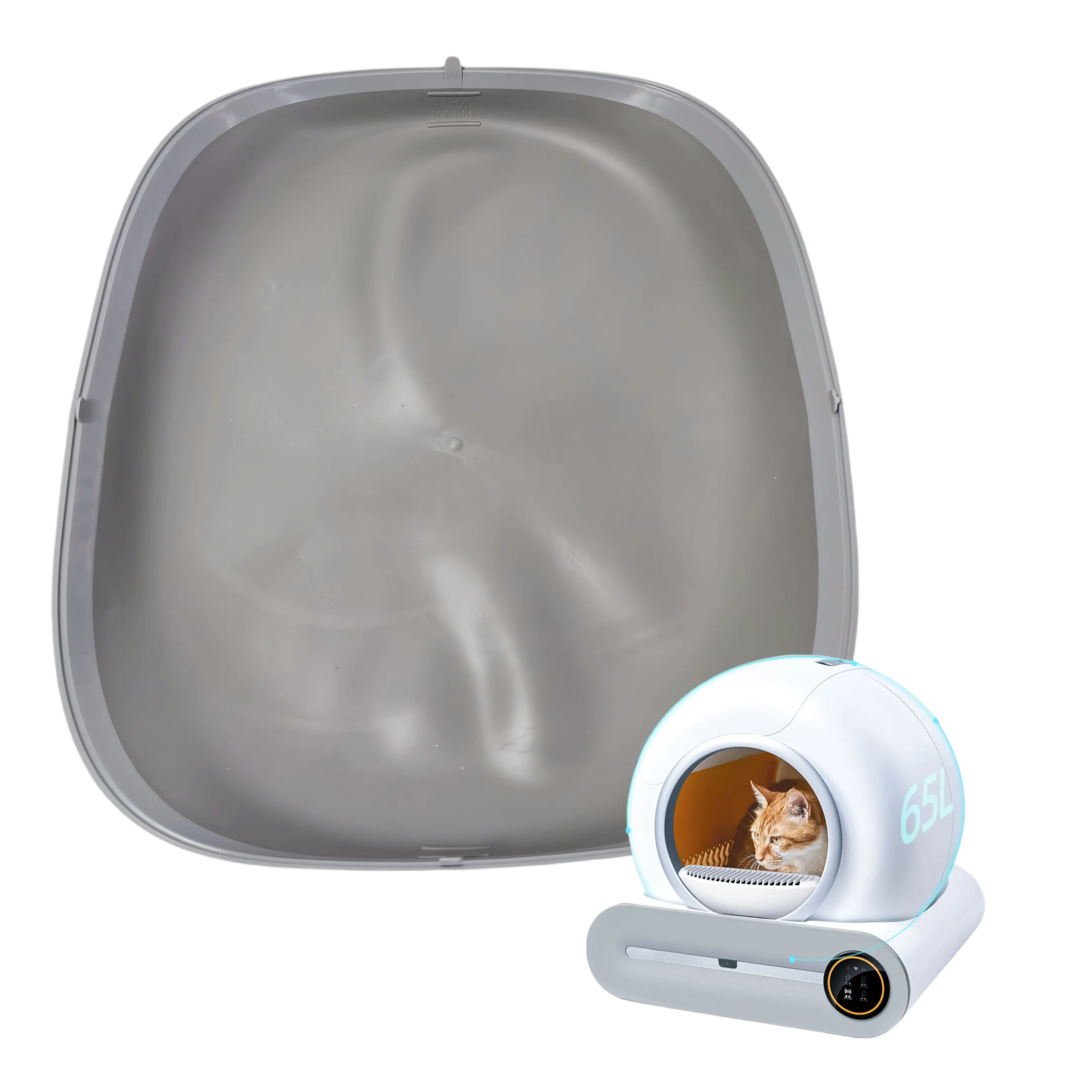 TONEPIE Automatic Self-cleaning Cat Litter Box Garbage Bag Trash Bag Poop Bags Cat Tiolet Accessories Pet Supplies for Cats