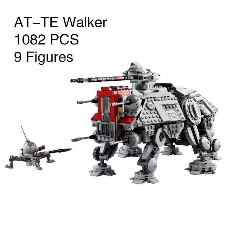 All-terrain tactical actuator At-Te model building kit self-locking brick boy birthday Christmas giftT250304