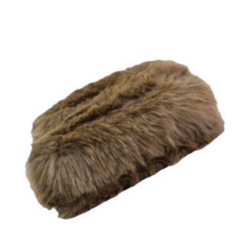 Women's Fuzzy Chain Messenger Bag - Versatile Shoulder & Armpit Carry for Autumn and Winter
