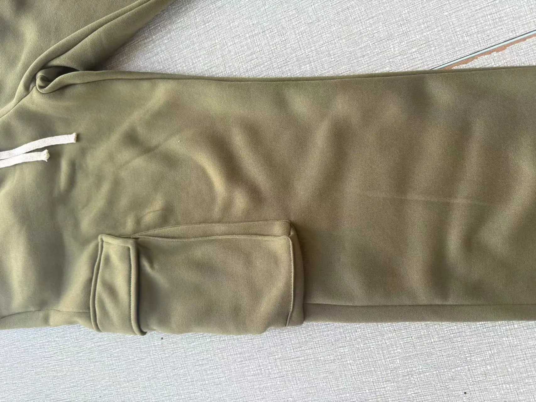 Mens Multi-Pocket Pants Mens Casual Sports Pants Cotton Fleece Sweatpants Gym Running Training Jogging Mountaineering PantsXJ250303