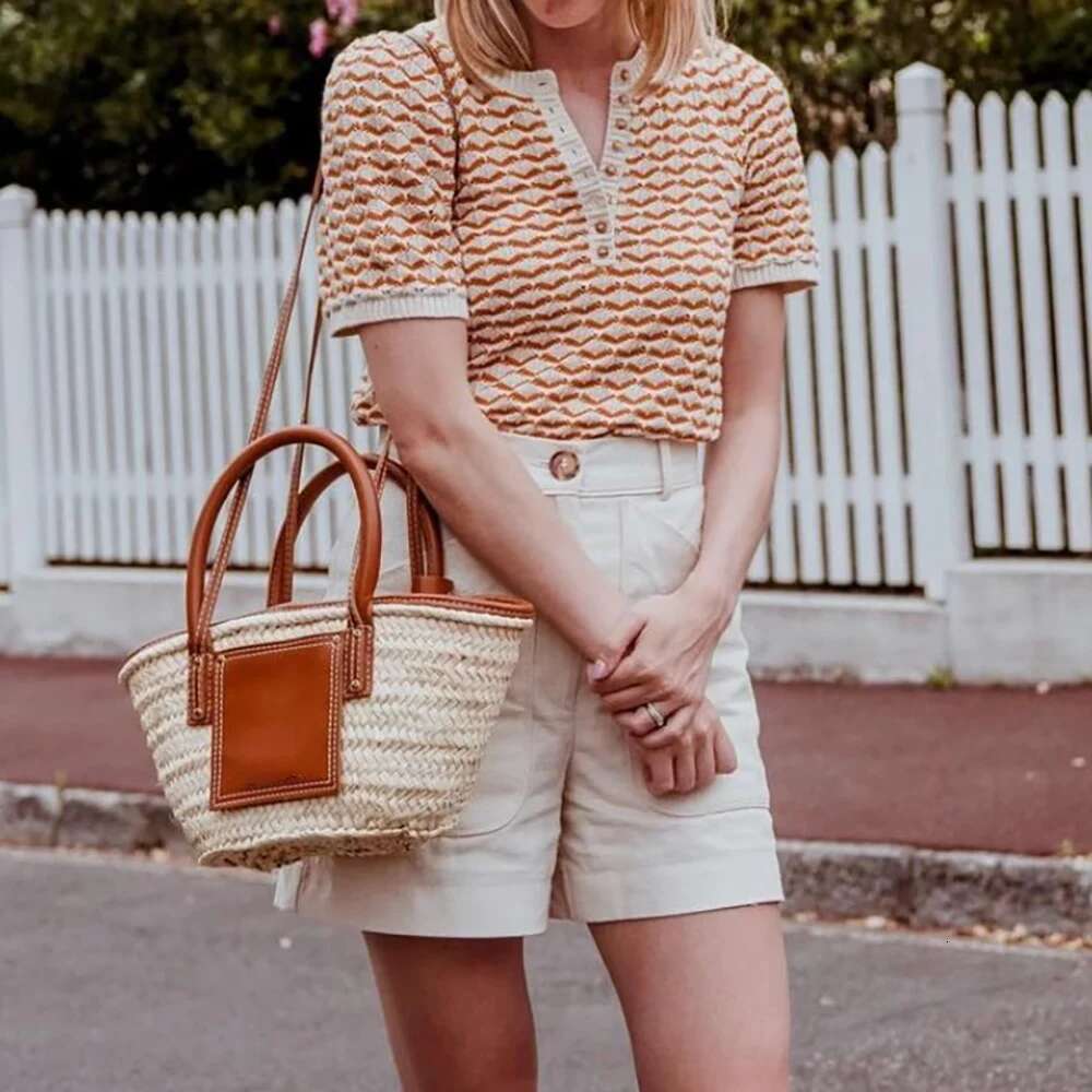 Stripe Hollow Out Knitting Women T-Shirt Summer O-Neck Short Sleeve Lady Pullover Casual Vintage Femme Top 2025