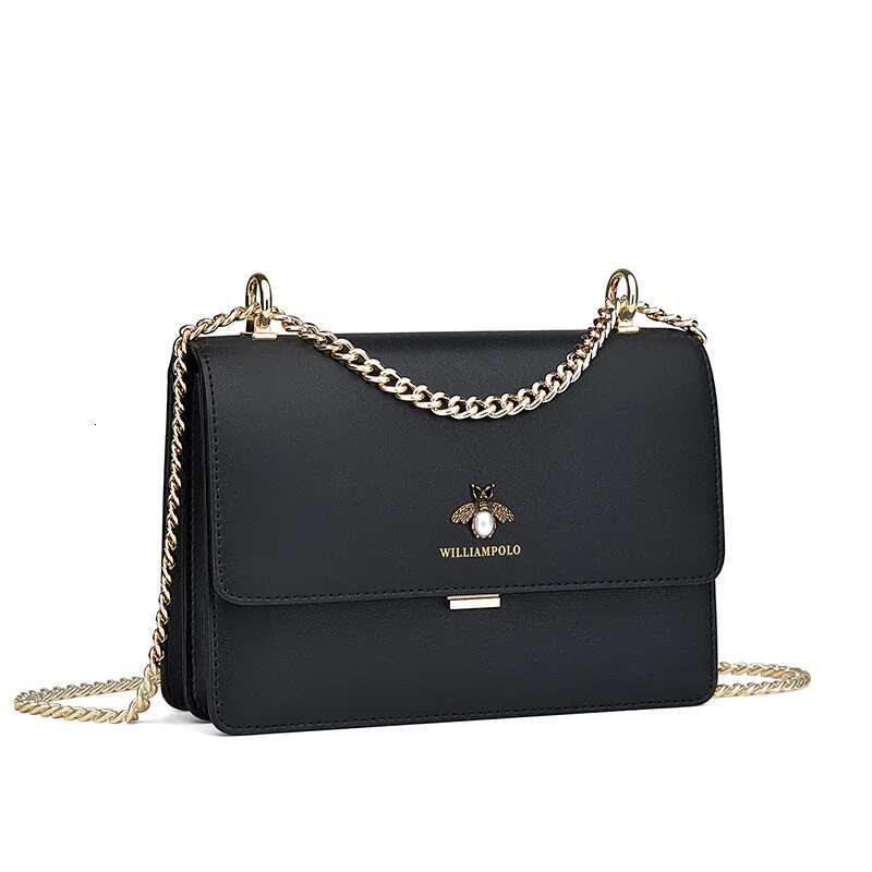 Fashionable Women's Shoulder Bag, Cowhide, Casual High-End Handbag, Personalized Makeup Bag