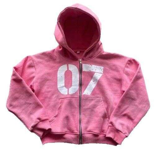 07 Trendy Street Loose Hoodie for Men and Women, Hip Hop, Sports Zipper, Hoodie, Pants Set gift for man