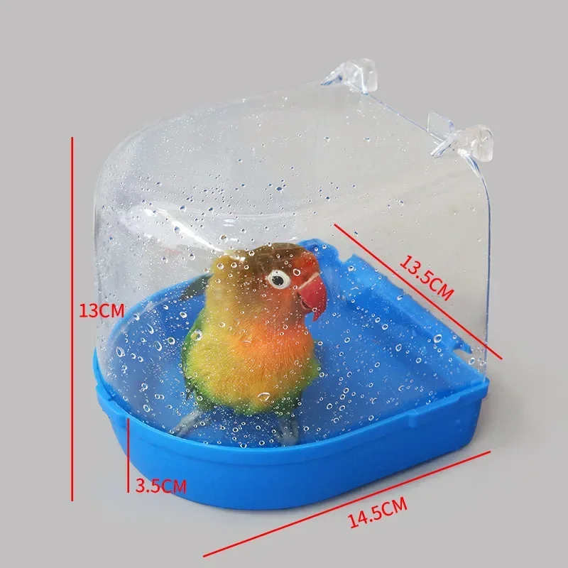 Parrot Bathtub Bird Bathtub Bird Bathtub Bird Bathtub Parrot Cleaning Bowl Bird Toy Parrot Toy Bird Accessories Parrot Toys