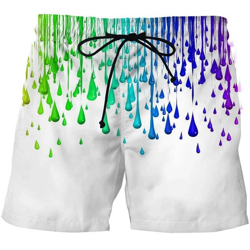 3D Printed Beach Shorts For Men Women Abstract Art Cool Shorts Summer Casual And Comfortable Skateboarding Sports Quick DryingT250304