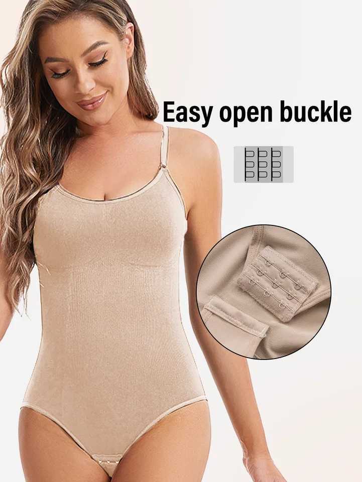 Womens Sexy Shapewear Seamless Slimming Butt Lifter Full Body Shaper Smooth Out Bodysuit Open Crotch High Elastic Body SuitsXJ250304