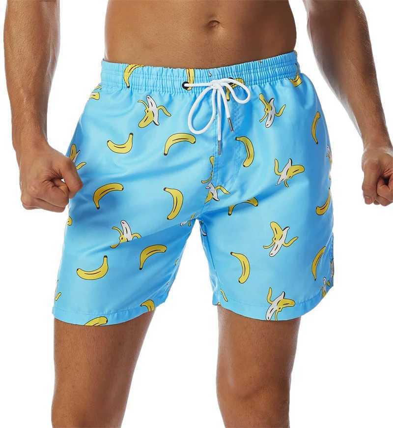 Simple Pineapple Graphic Beach Shorts Pants Men 3D Printing Surf Board Shorts Summer Hawaii Swimsuit Swim Trunks Cool Ice ShortsT250304