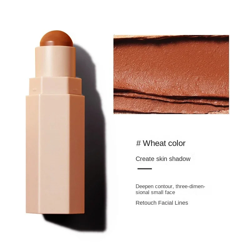 High Quality Bronzer Contour Stick Makeup For Face Highlighter Makeup Shadow Bronzer Lasting Concealer Facial Brighten Cosmetics 250227
