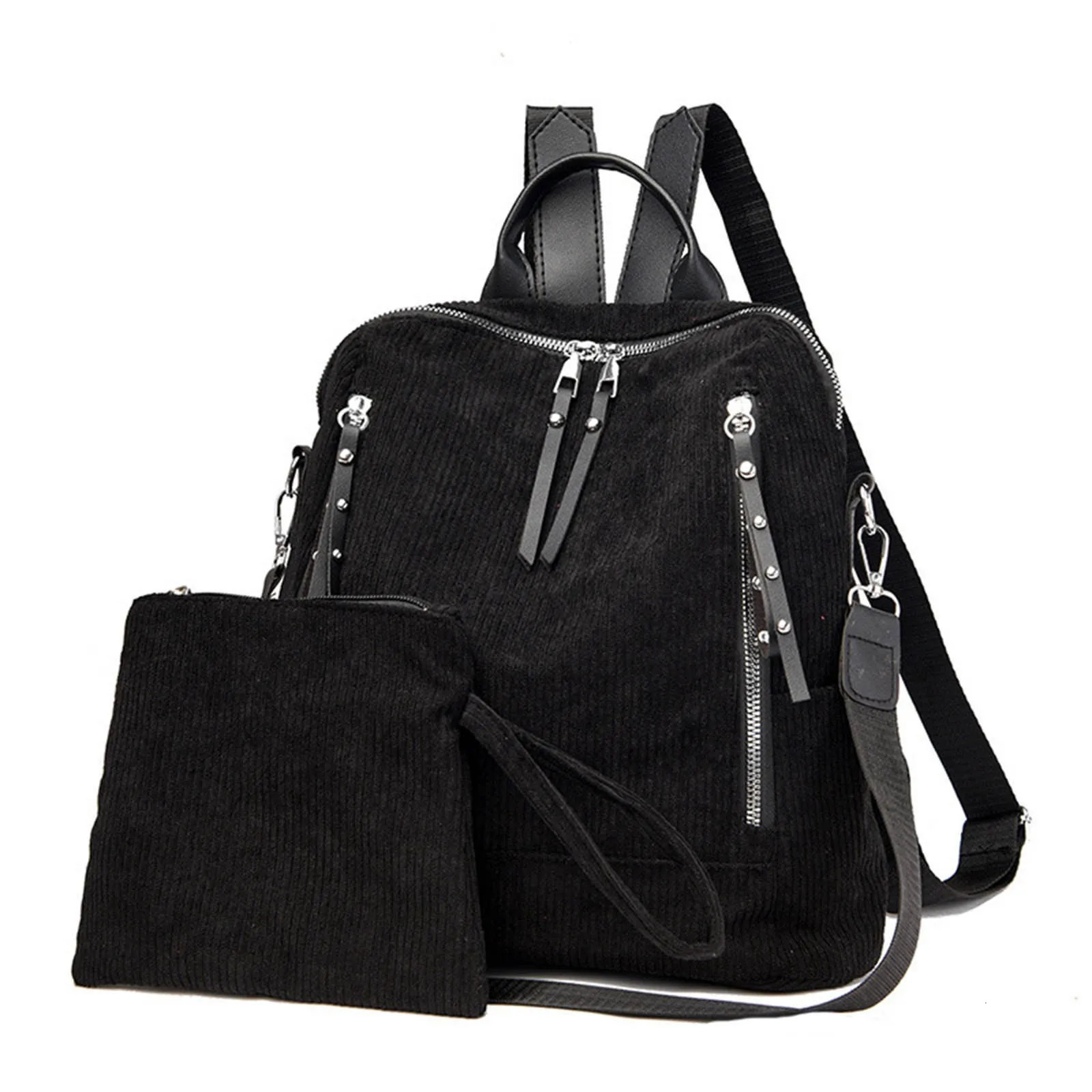 Ship from US Carrying Bag College Style Student Outfit Book Backpack Outdoor Harajuku Chic Fashion Retro Unisex High Street 250304FBB