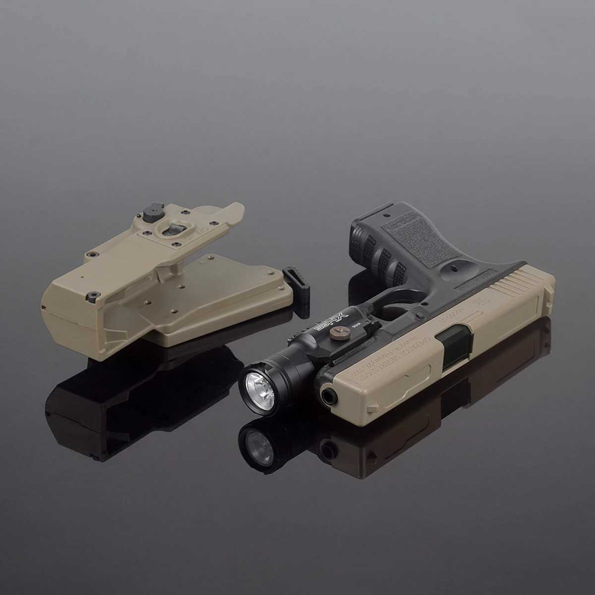 Masterfire Holster Adapter Tactical Weapon Hunting Pistol Rapid Deploy Fire Stored XH15 XH35 X300UH-B Scout LightXJ250303