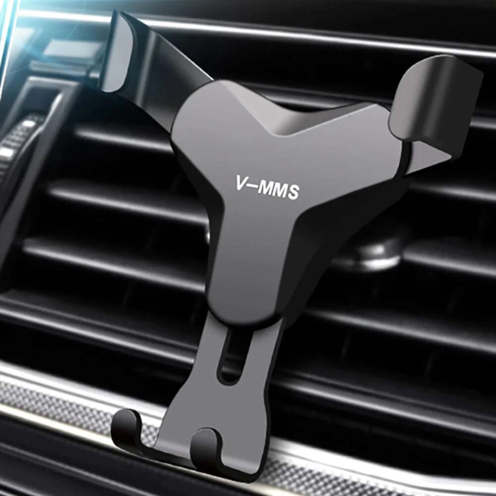 Gravity Car Auto Air Vent Mount Clip Bracket Cell Holder No Magnetic GPS Mobile Phone Stand For IPhone 14 Xiaomi
