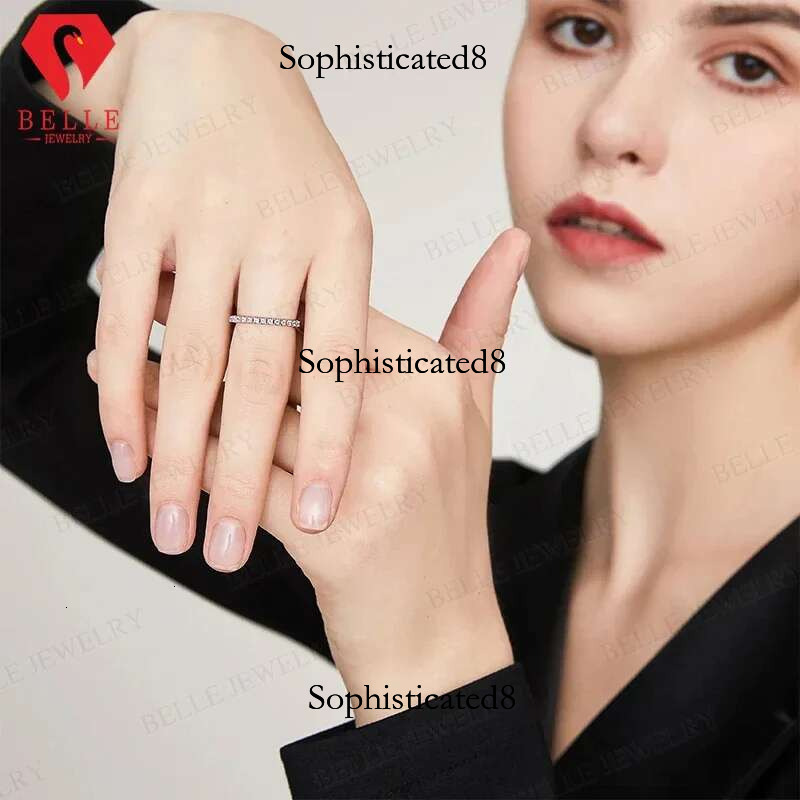 Moissanite D Color Sterg Sier Soild 14K 10K White Gold Bridal Set Jewelry Wedding Engagement Ring