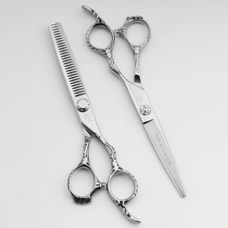 Professional hair scissors for barber haircutting shears salon tools 250304