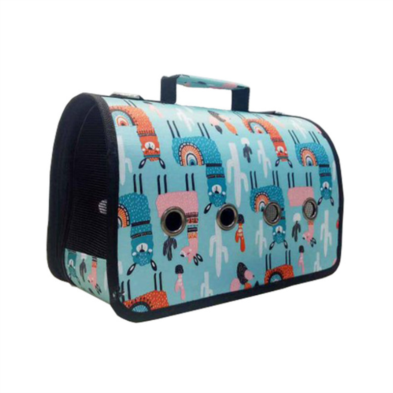 Travel Pet Cat Carrier Handbag Puppy Cat Carrying Outdoor Bags for Small Dogs Shoulder Bag Soft Pets Cat Kennel with Lock Safety