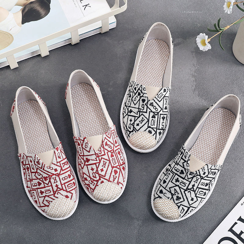 2025 New Women's Soft soled Flat Shoes Lightweight and Casual Designer Multi functional Breathable Fisherman Canvas Shoes Trendy Casual Shoes