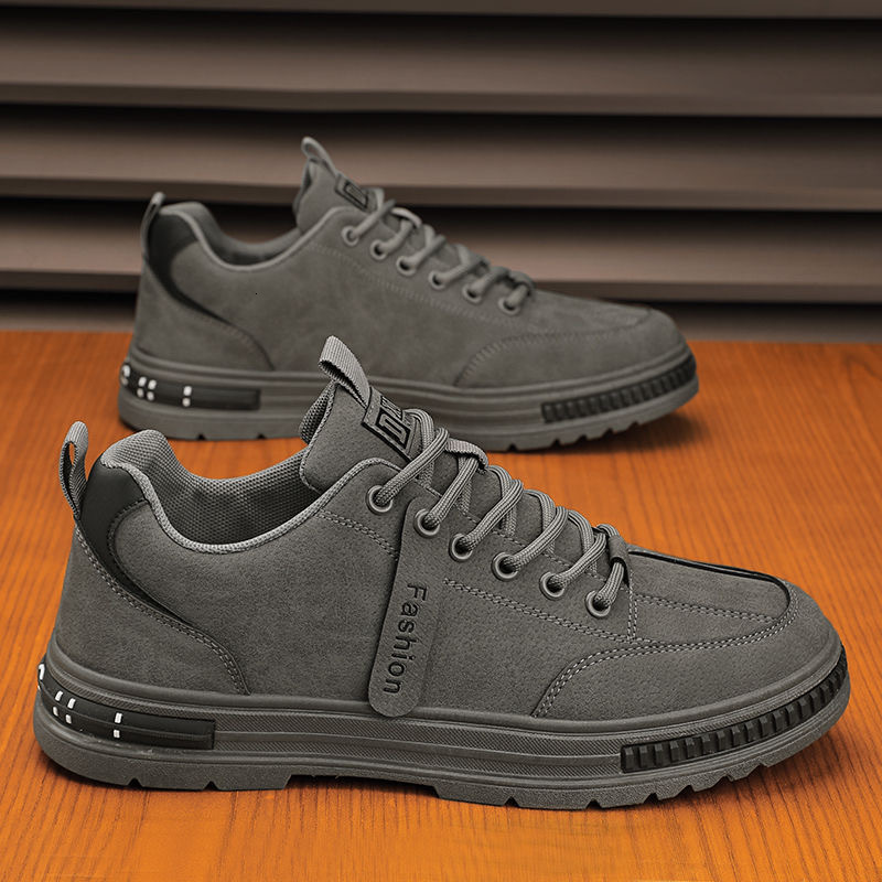Spring New Designer Shoes Breathable Casual Labor Protection Men's Construction Site Outdoor Multi Functional Anti Slip Sports Fashion Board Shoe
